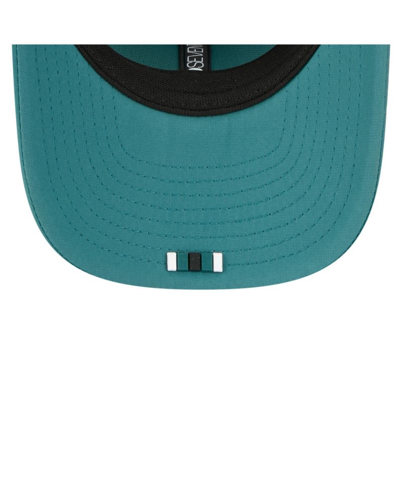 Men's Green Philadelphia Eagles 2025 Sideline 9SEVENTY Trucker Adjustable Hat