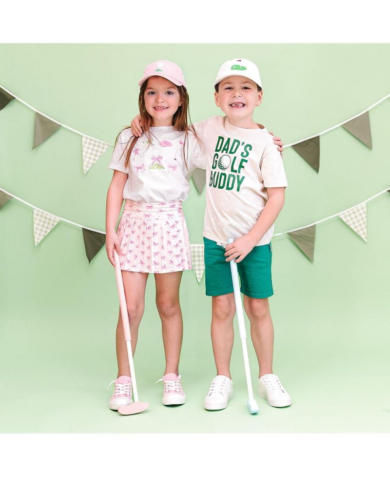 Little Boys Dad's Golf Buddy Short Sleeve T-Shirt