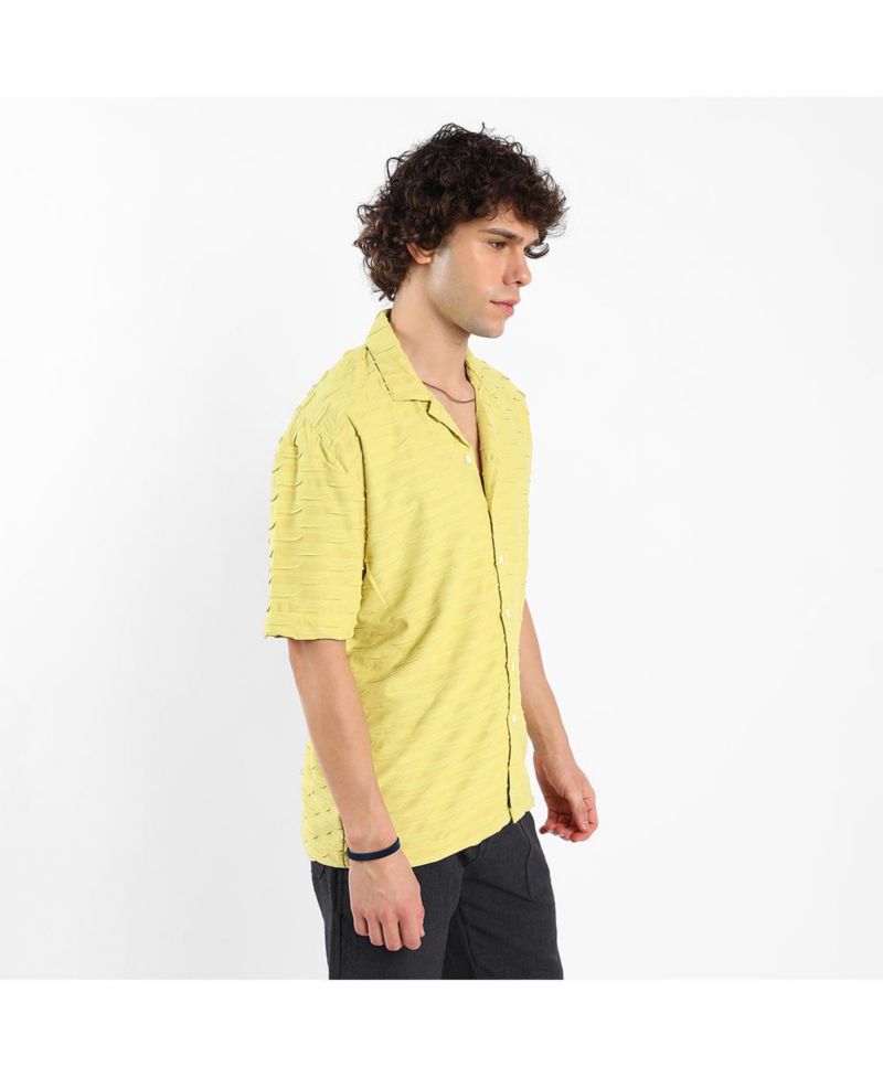 Men's Swish-Textured Shirt