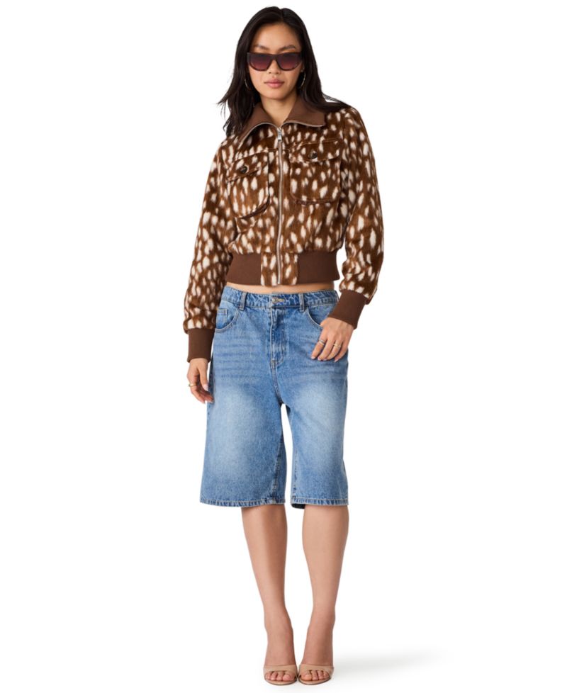 Women's Hunton Cropped Bomber Jacket