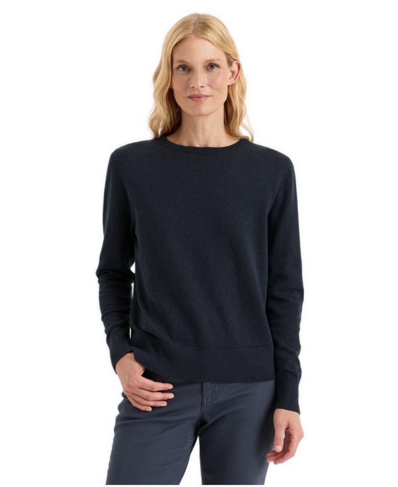 Women's Organic Cotton Essential Crew Neck Sweater