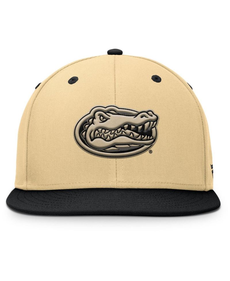 Men's Gold/Black Florida Gators Balance Fitted Hat