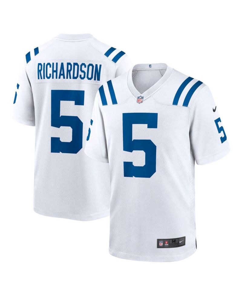 Men's Anthony Richardson Indianapolis Colts 2023 NFL Draft First Round Pick Game Jersey