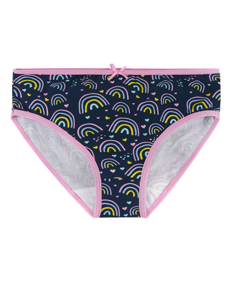 Toddler/Child Girls Eight Pack Bikini Brief