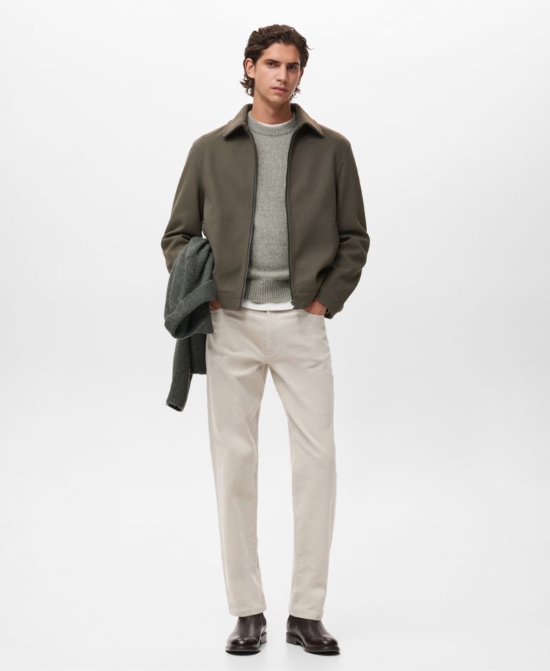 Men's Corduroy Regular-Fit Pants