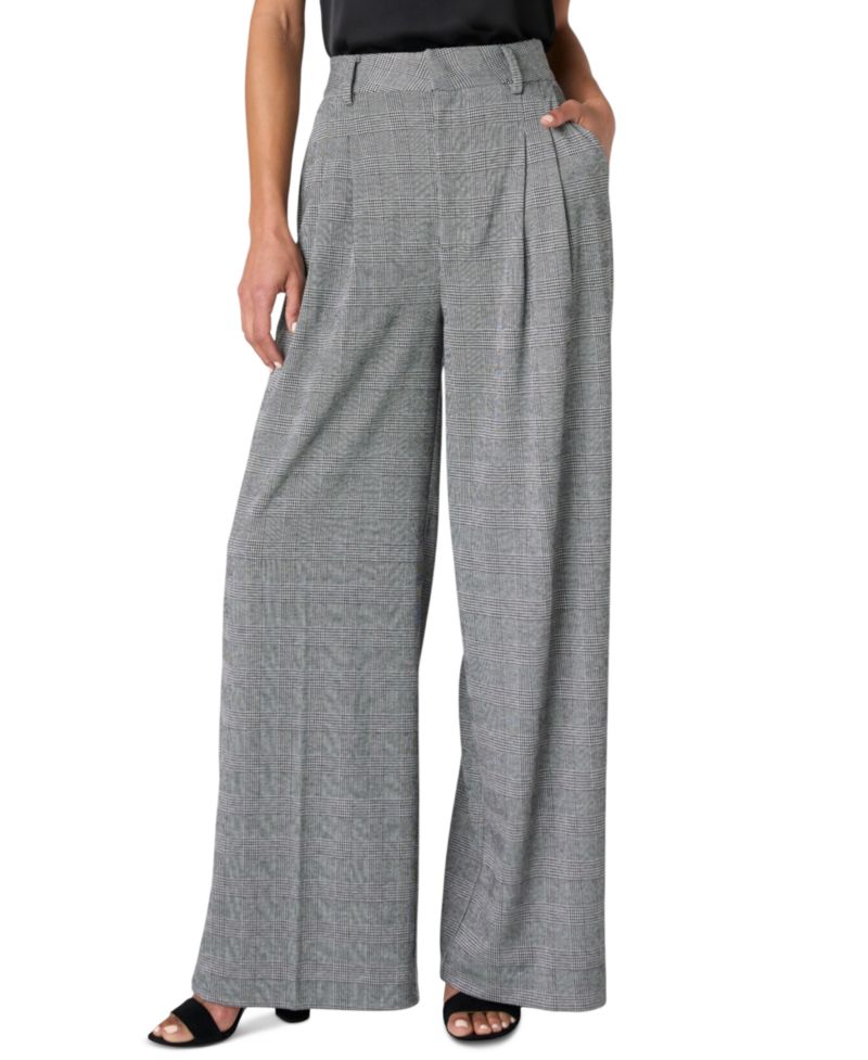 Women's Brooke High-Rise Wide-Leg Trousers