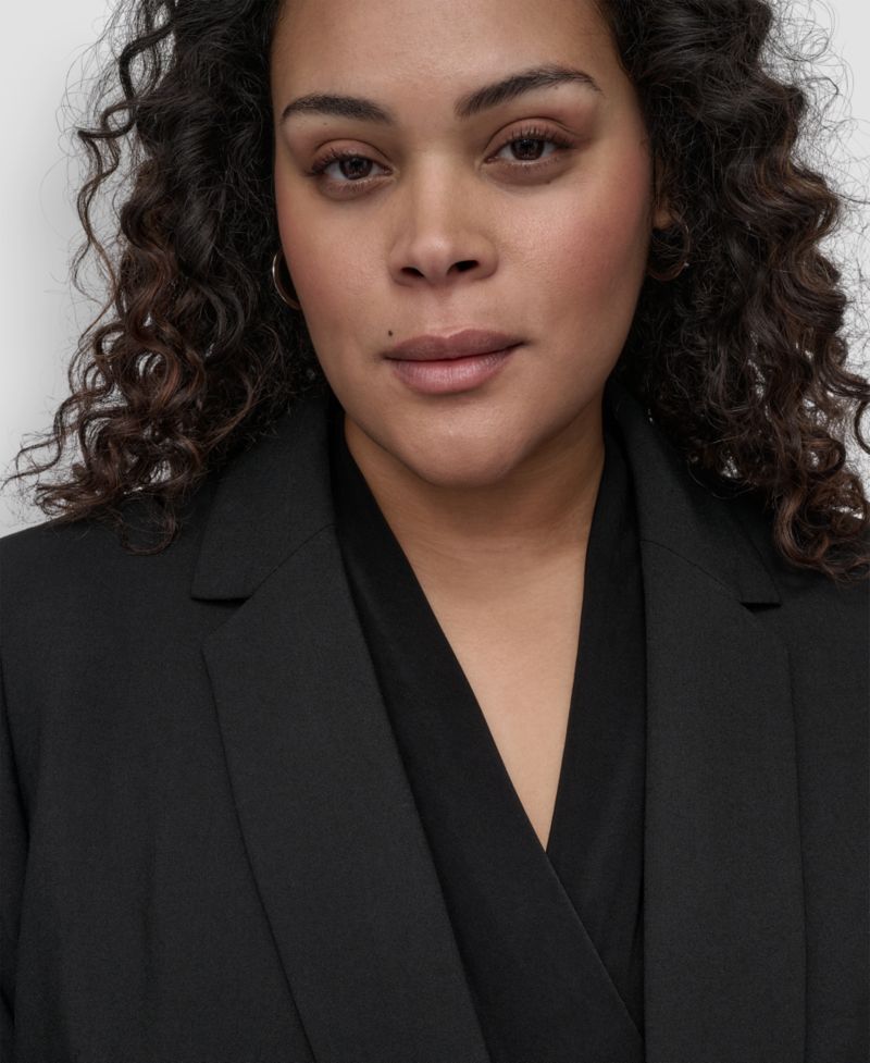 Plus Size 3/4-Sleeve Madison Blazer