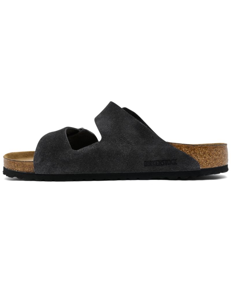 Men's Arizona Suede Leather Soft Footbed Sandals from Finish Line