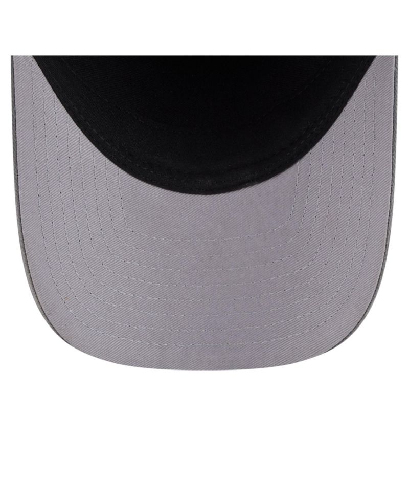 Men's Navy/Gray New York Yankees Felt M-Crown 9FORTY Adjustable Hat