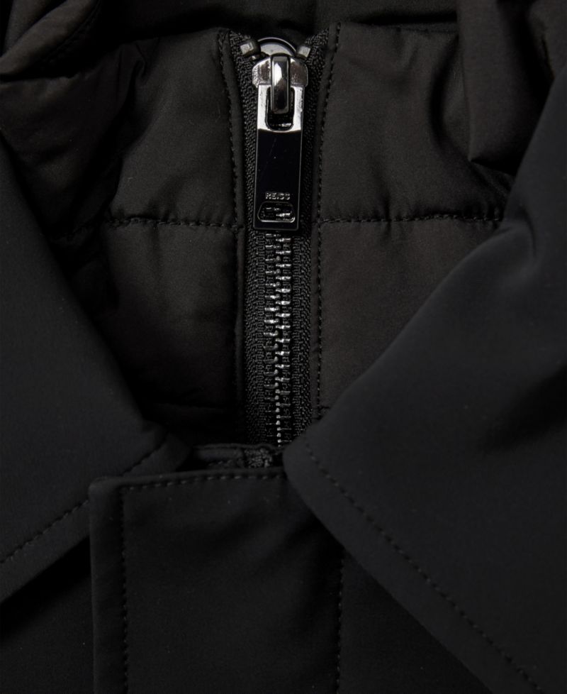 Men's Logan Hybrid Removable Funnel Neck Overcoat