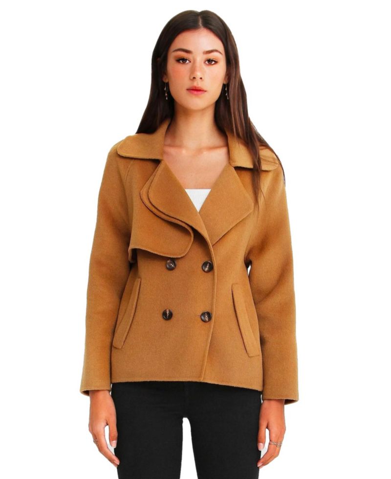 Women's I'm Yours Wool Blend Peacoat