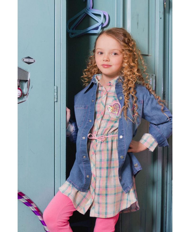 Big Girls (6Y - 14Y) Denim Shirt