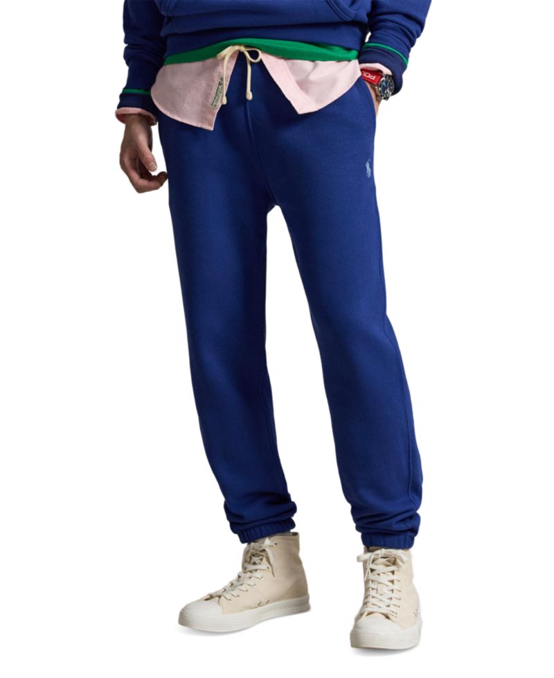 Men's Cotton-Blend Fleece Pants
