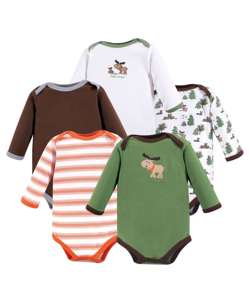 Comfy Cotton Long-Sleeve One-Piece Suits