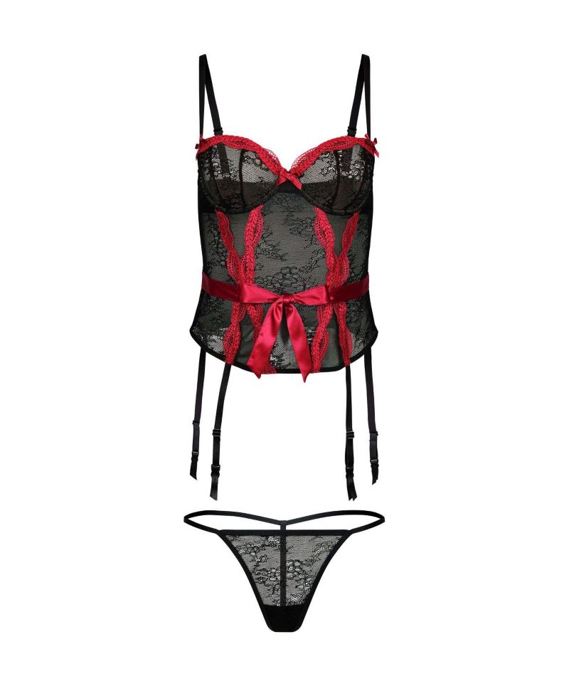Halia Underwired Lace Contour Balconette Bustier