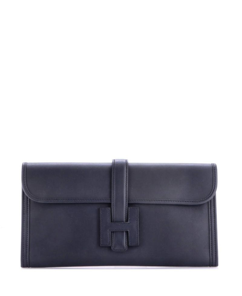 Pre-Owned Hermes 29 Jige Elan Clutch Swift