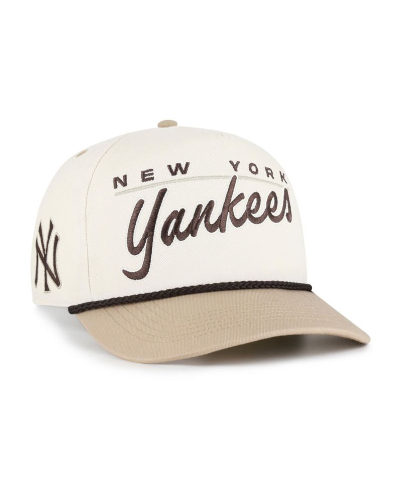 Men's Natural/Tan New York Yankees Neutral Terrain Hitch Rope Adjustable Hat