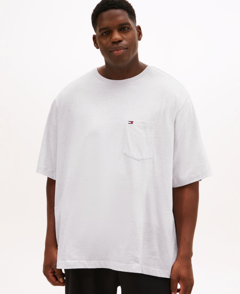 Men's Big & Tall Tommy Crew Neck Pocket T-Shirt