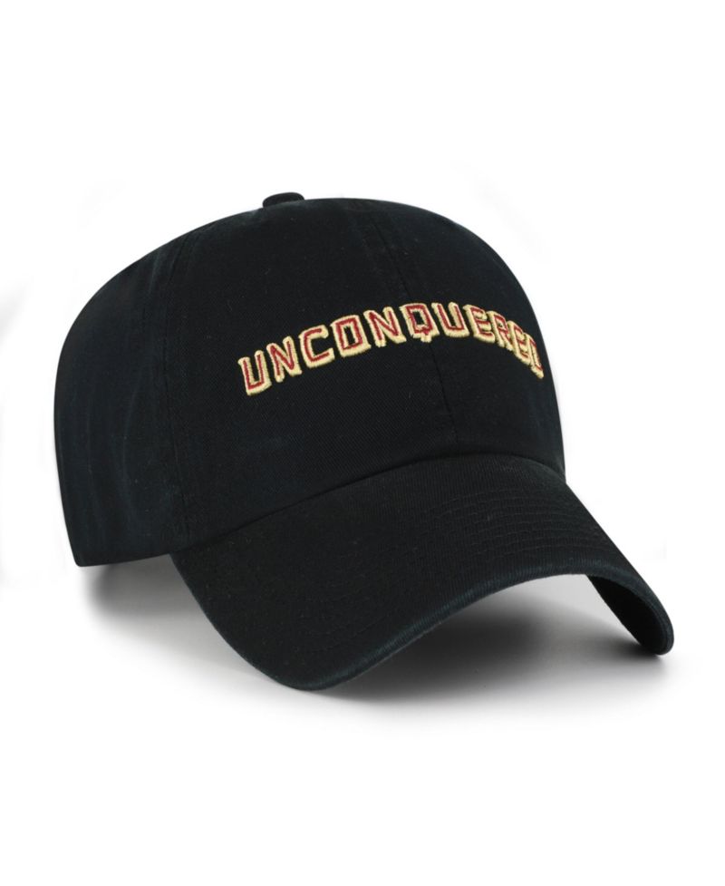 Men's and Women's '47 Florida State Seminoles Black Clean Up Adjustable Hat