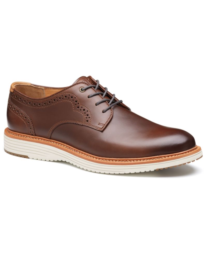 Men's Lace-Up Leather Oxford Shoes