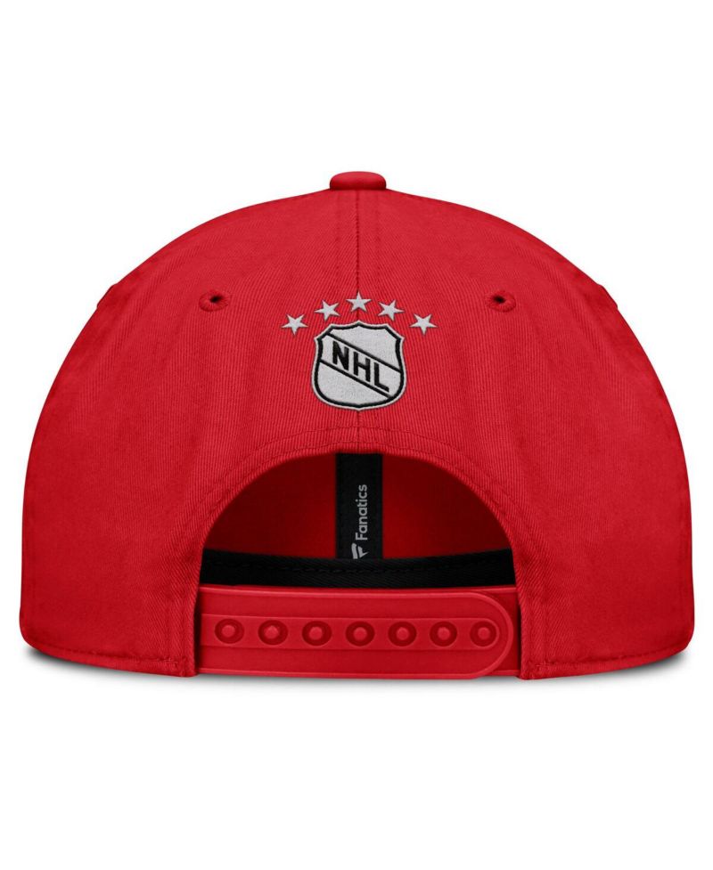 Men's Red Chicago Blackhawks Decades Collection Adjustable Hat