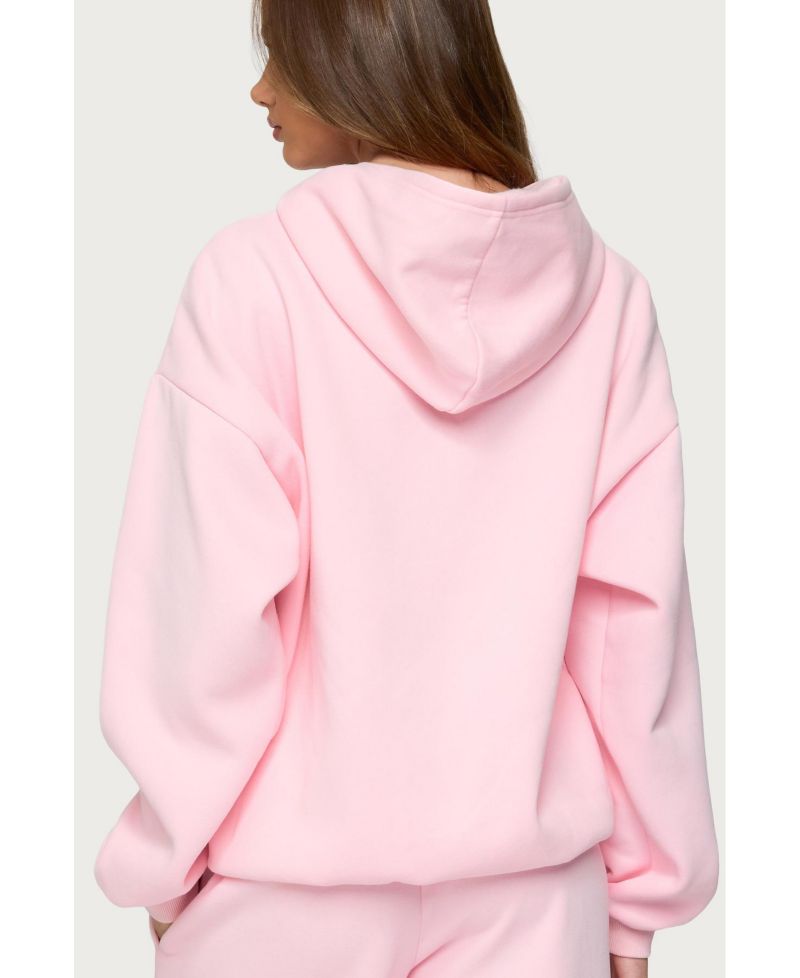 Womens Lucky 8 Oversized Hoodie