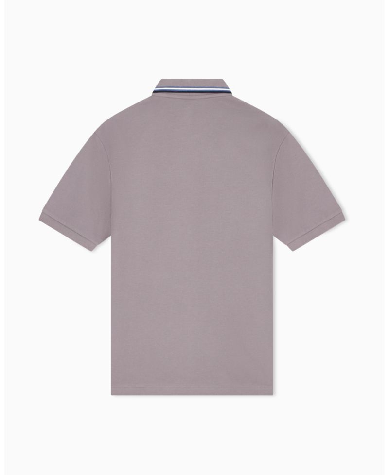 Men's Short Sleeves Pique Tipping Polo Shirt