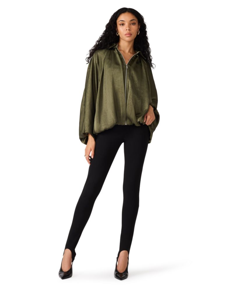 Women's Sandrine High-Waist Stirrup Pull-On Leggings