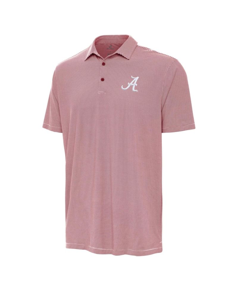 Men's Cardinal Alabama Crimson Tide Twine Polo