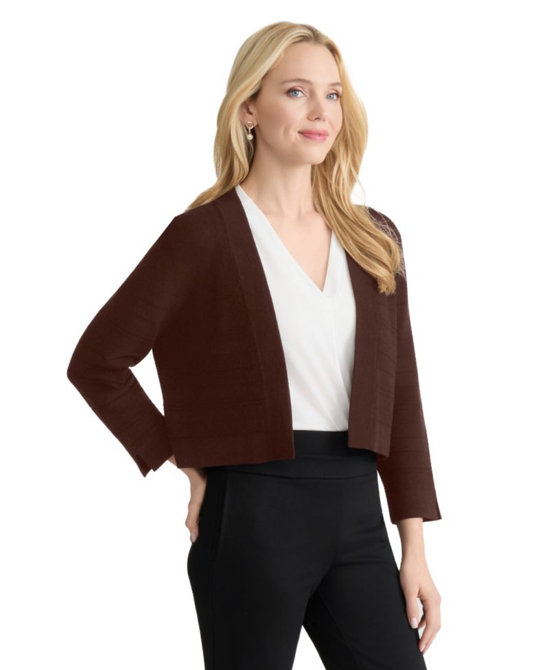 Women's Cotton-Blend Cropped Shrug
