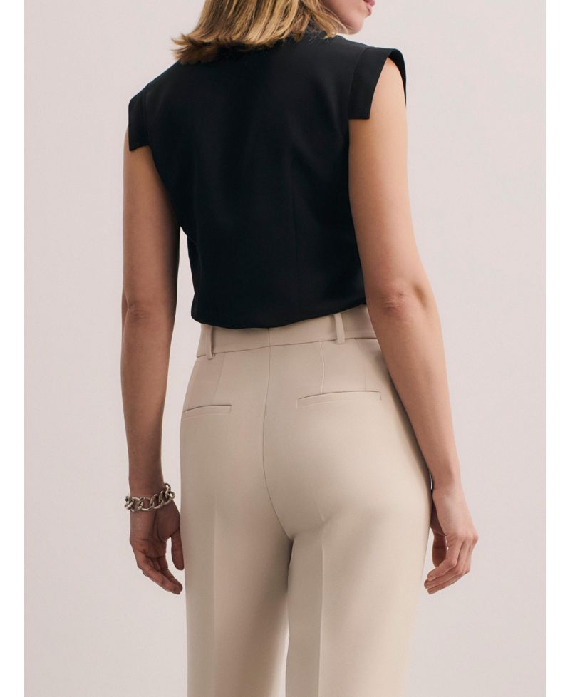 Women's Bowery Sleeveless Silk Blouse