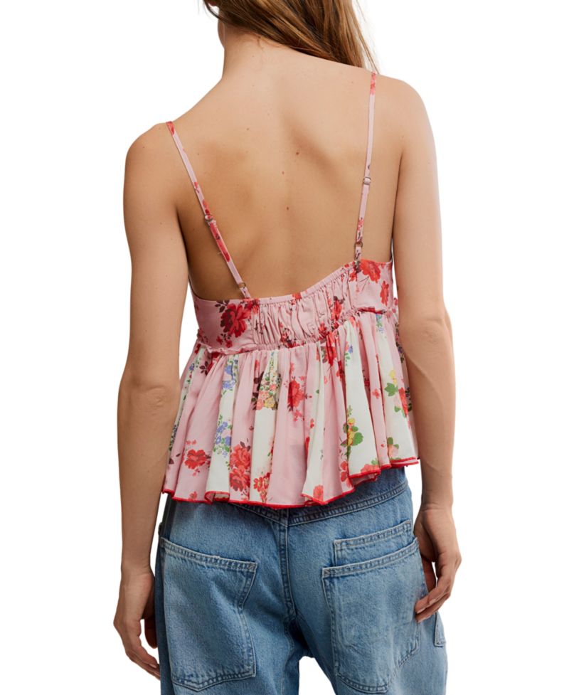 Women's Tillie Floral Sleeveless V-Neck Top