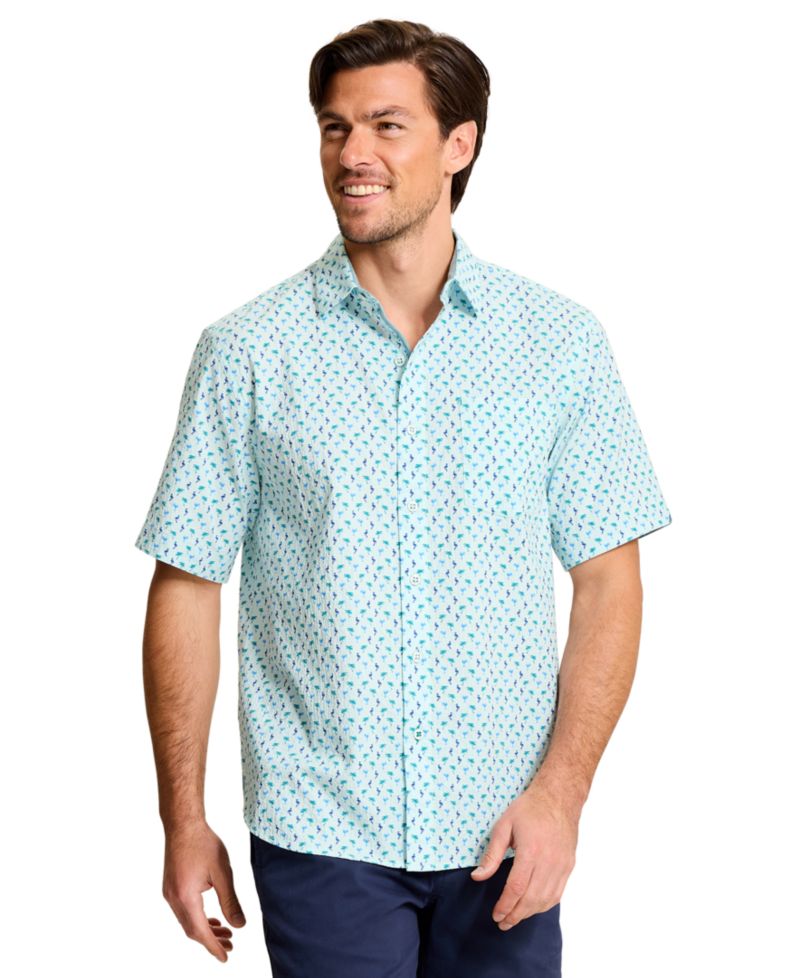 Men's Nova Wave Flock Short-Sleeve Shirt