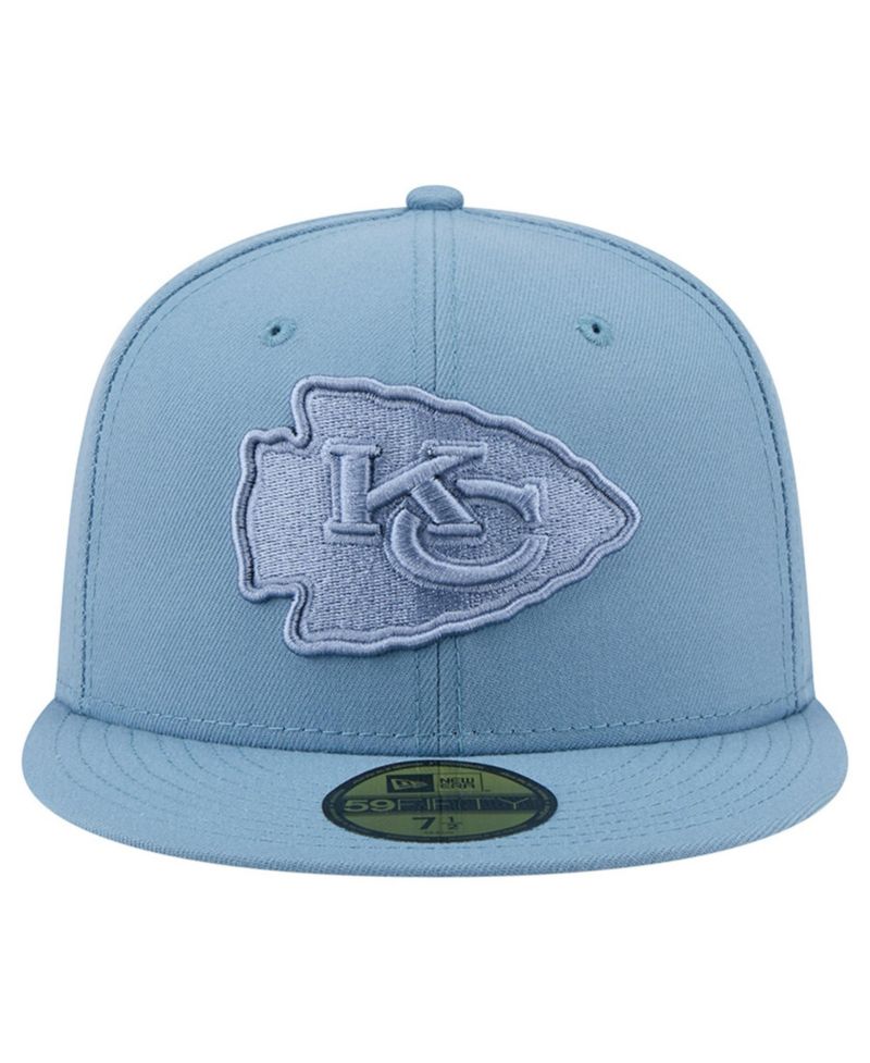 Men's Blue Kansas City Chiefs Color Pack 59FIFTY Fitted Hat