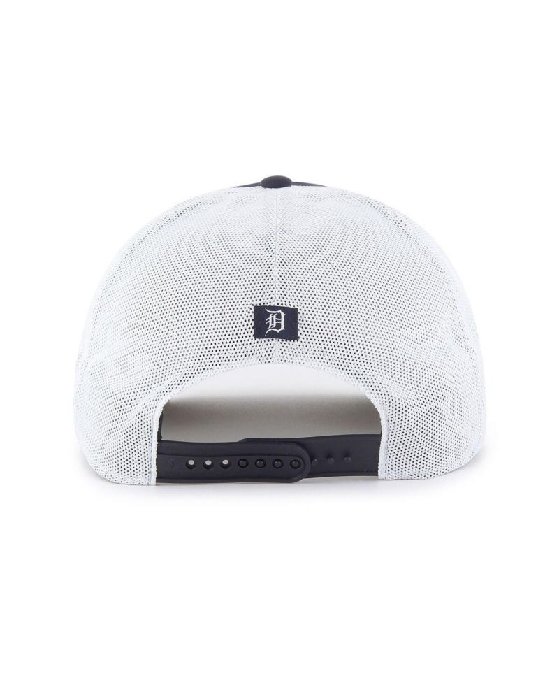 Men's Navy Detroit Tigers Brrr Downburst Mesh Hitch Adjustable Hat