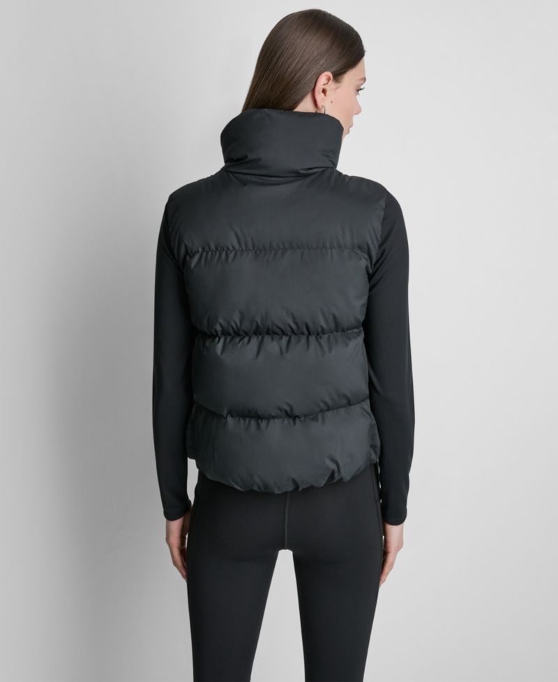 Women's Mock Neck Puffer Vest