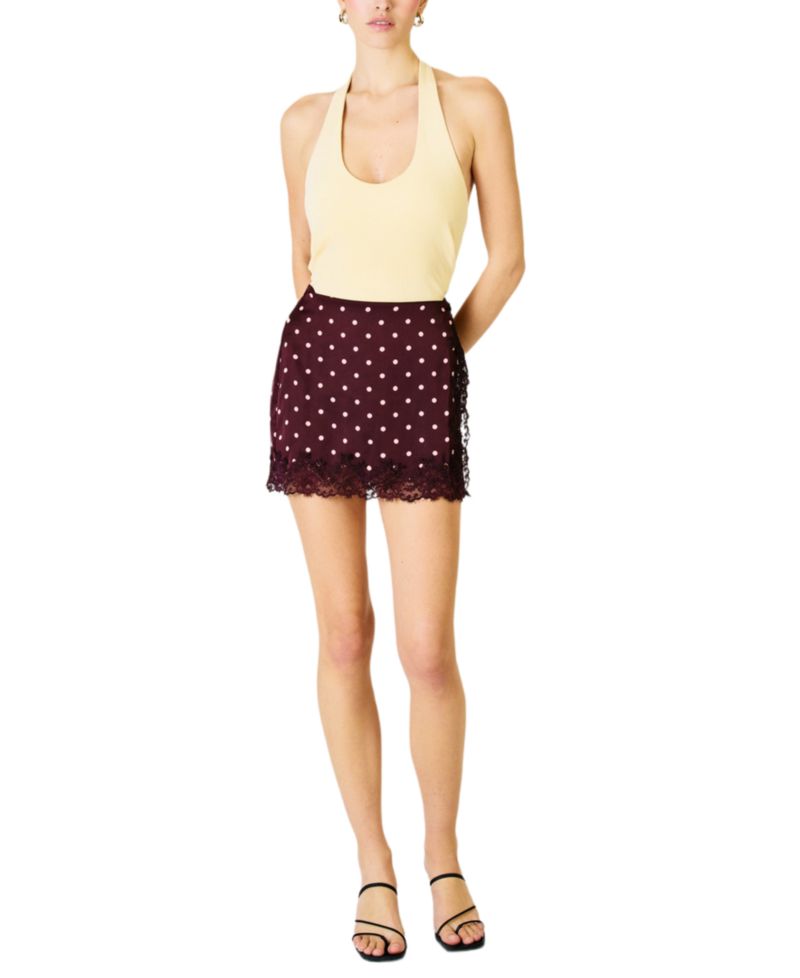 Women's Raye Polka Dot Mini Skirt