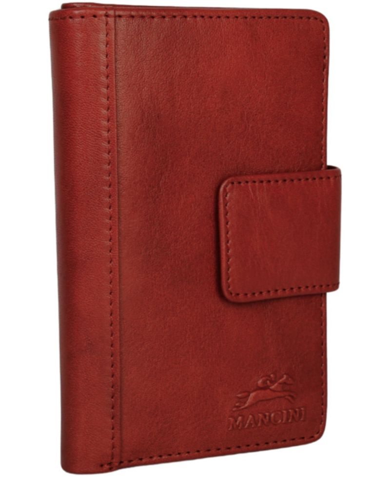 Pelle D'oro RFID Secure Snap Trifold Wallet
