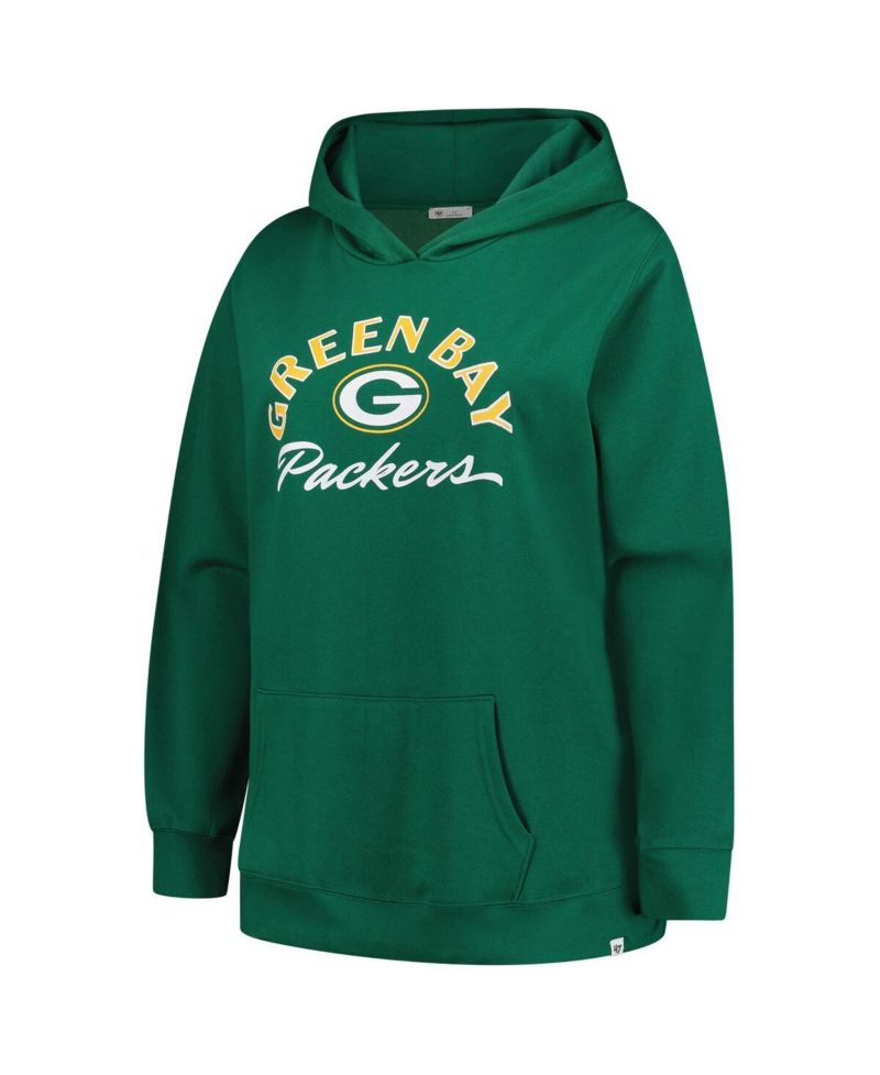 Women's Green Bay Packers Plus Size Whirlwind Naomi Hoodie