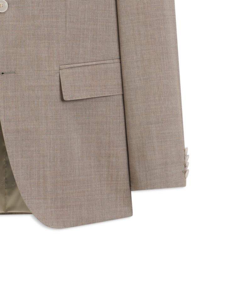 Men's Virgin Wool Two-Piece Slim-Fit Suit