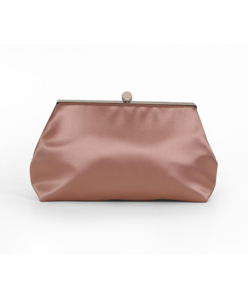 Woman's Camilla Satin Pouch Clutch Bag