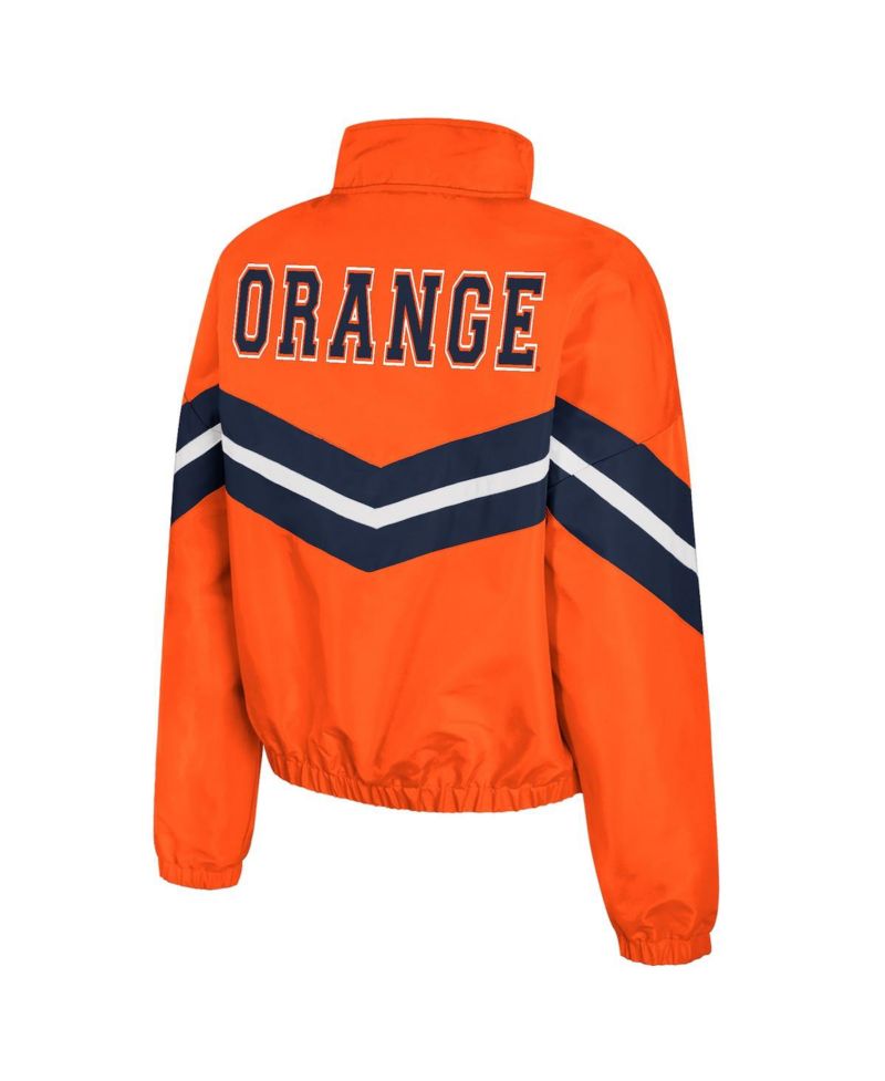 Women's Syracuse Orange Thin Ice Full-Zip Windbreaker Jacket