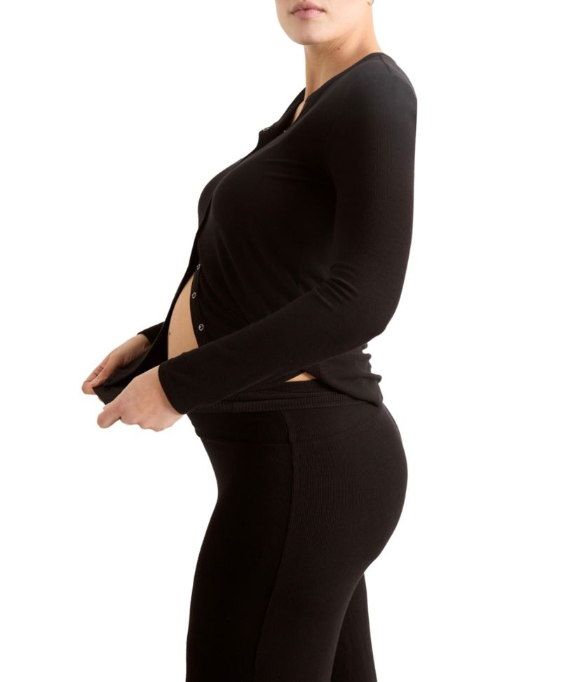 Maternity The Softest Rib Over/Under the Bump Lounge Pant