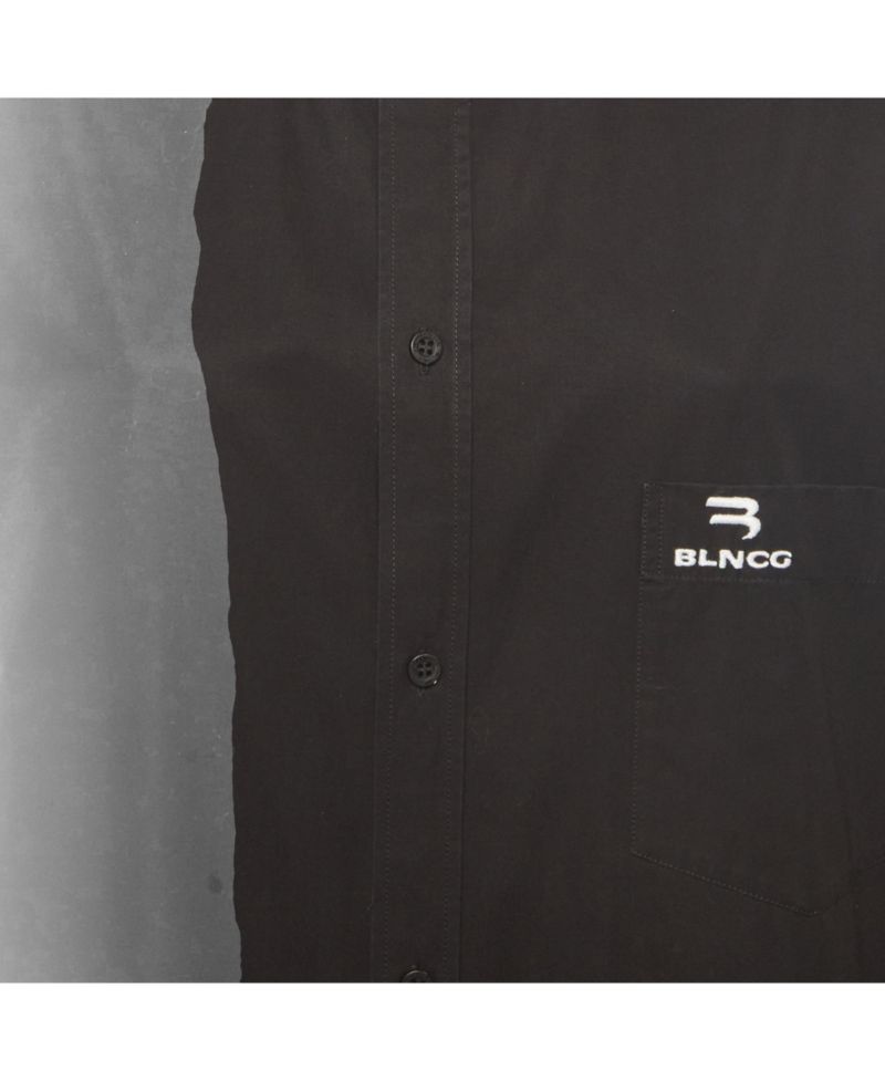 Women's Oversized Logo-Embroidered Cotton Button-Down Shirt