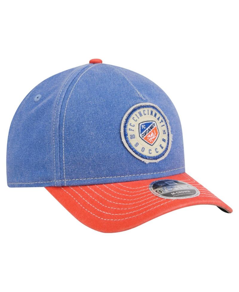 Men's Blue FC Cincinnati Jersey Hook 9FORTY Adjustable Hat