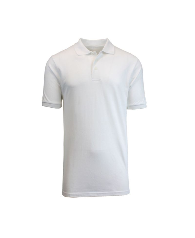Men's Short Sleeve Pique Polo Shirts
