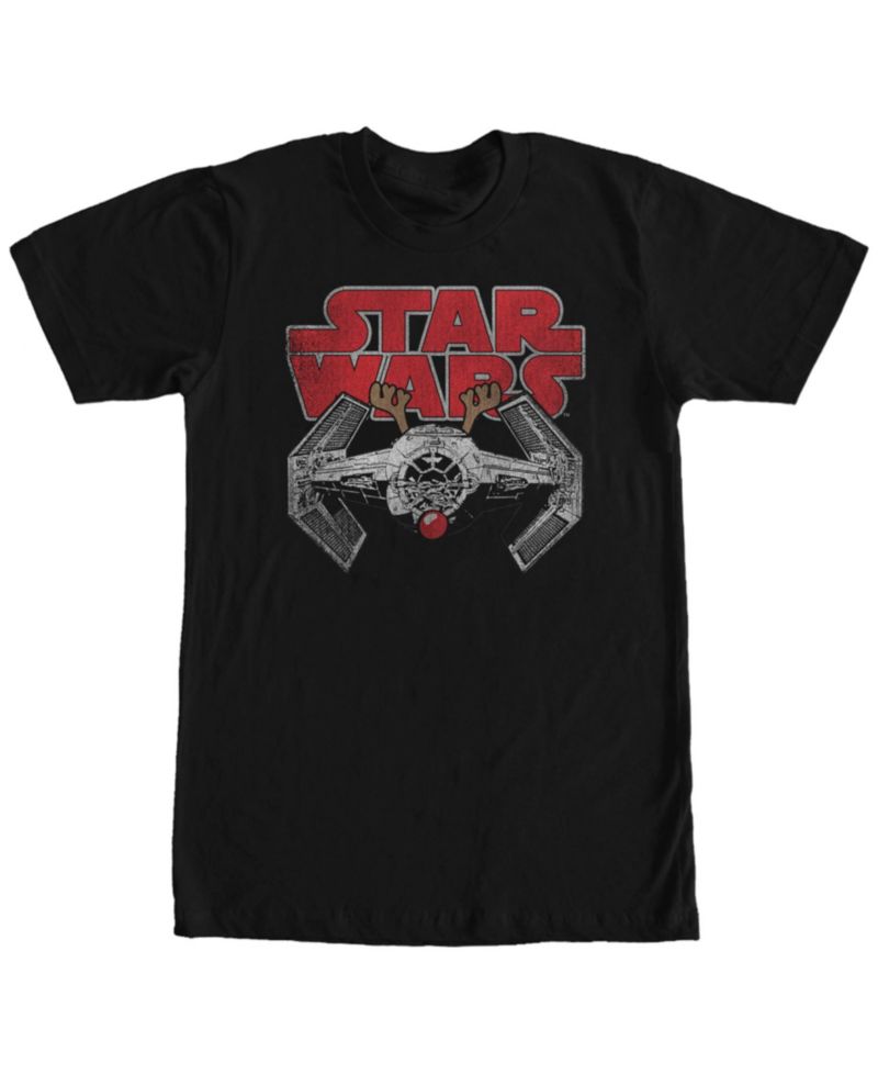 Men's Rudolf Tie Short Sleeve Crew T-shirt