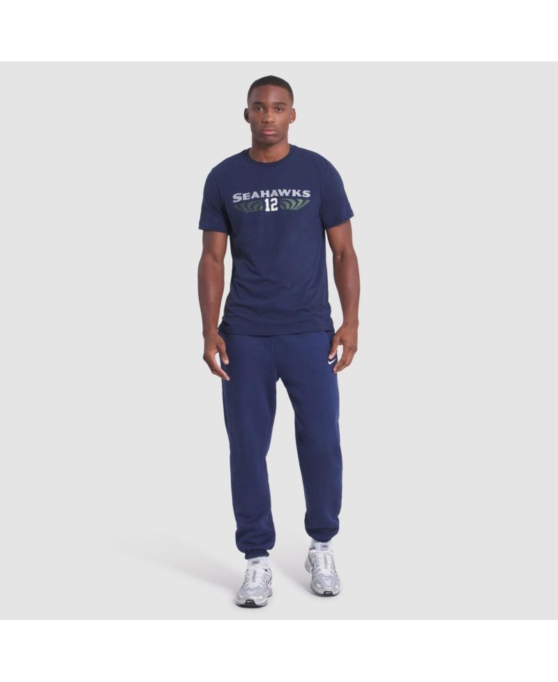 Men's College Navy Seattle Seahawks 2025 Rivalries Collection Slub Dri-FIT T-Shirt