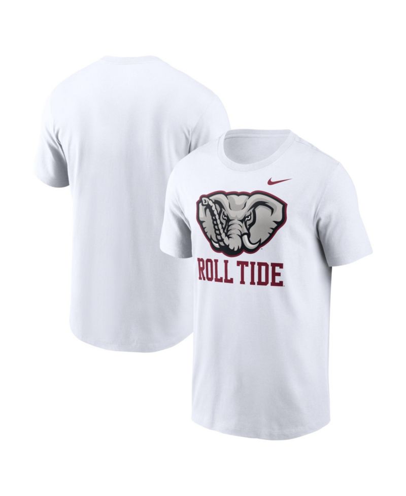 Men's White Alabama Crimson Tide Primetime Logo Mantra T-Shirt