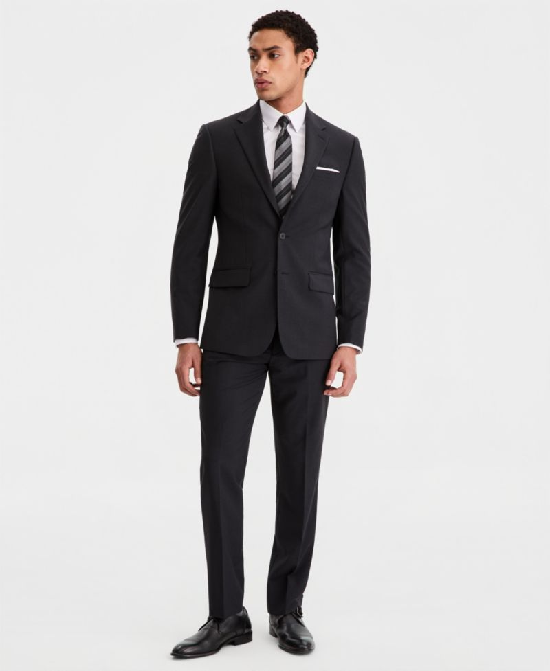 Men's Slim-Fit Wool-Blend Stretch Suit Jackets